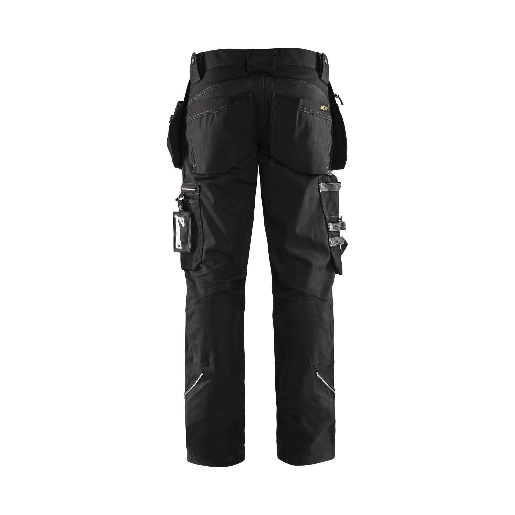 BLAKLADER 15901343 | Craftsman Trousers with stretch Work Trousers Men - canvas fabric
